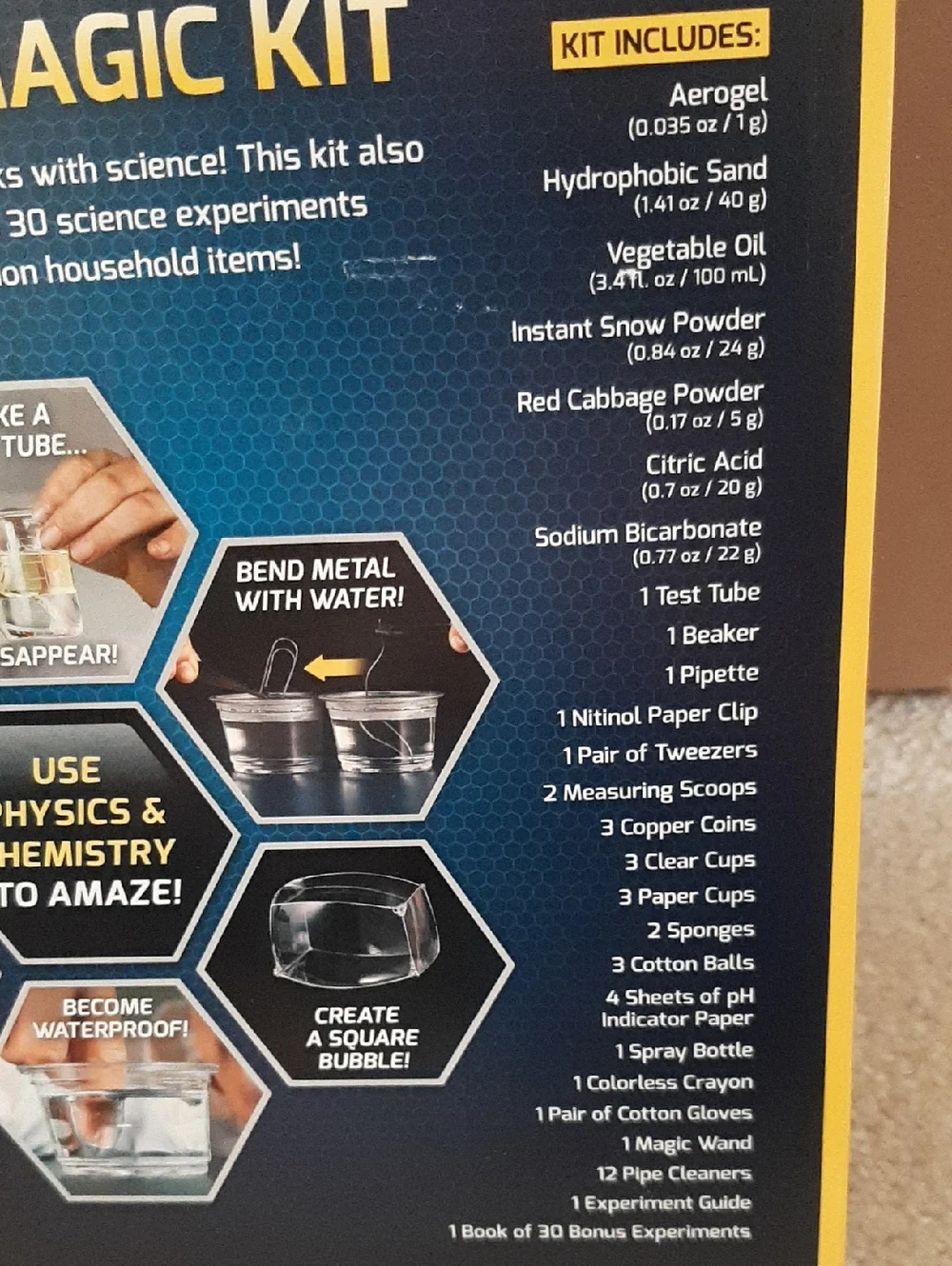 National Geographic Science Magic Kit -NIB